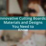 Innovative Cutting Boards: Materials and Designs You Need to Know