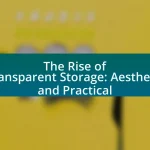 The Rise of Transparent Storage: Aesthetic and Practical