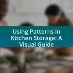Using Patterns in Kitchen Storage: A Visual Guide