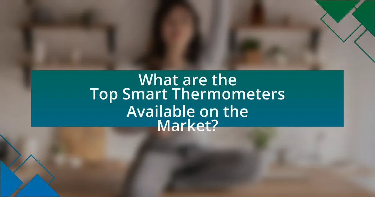 What are the Top Smart Thermometers Available on the Market?